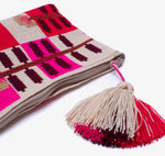 Load image into Gallery viewer, Handmade Wayuu Clutch Pink &amp; Red
