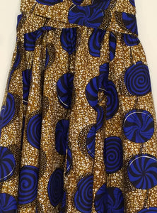 Long African skirt