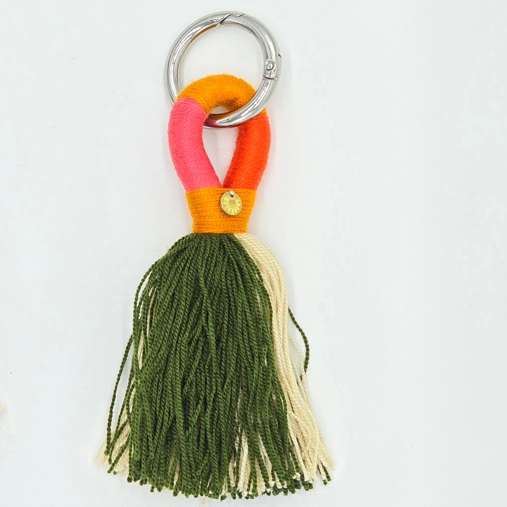 Wayuu Pompom Keyring