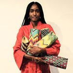Load image into Gallery viewer, Woven Straw Clutch
