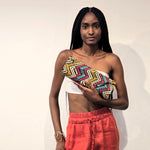 Load image into Gallery viewer, Woven Straw Clutch

