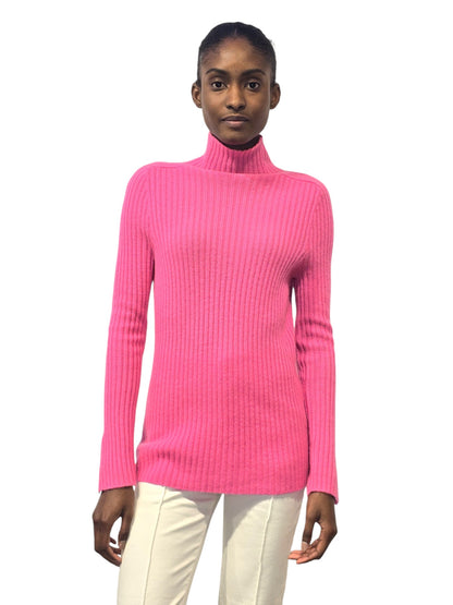 Slim High Neck Sweater