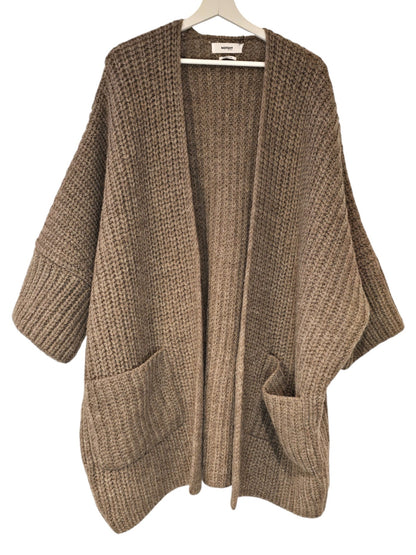 Oversized Knit Coat