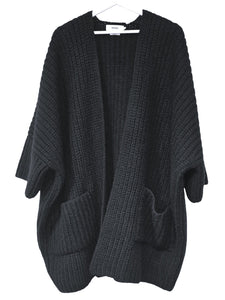 Oversized Knit Coat