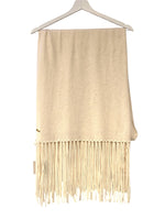 Load image into Gallery viewer, Fringes Cashmere Scarf

