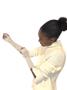 Fingerless mittens