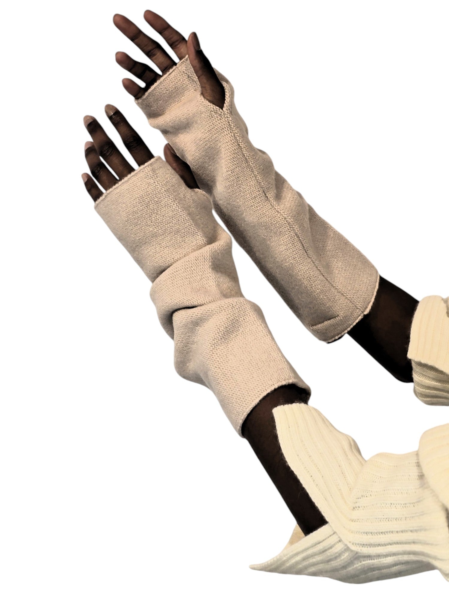 Fingerless mittens