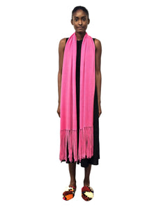 Fringes Cashmere Scarf