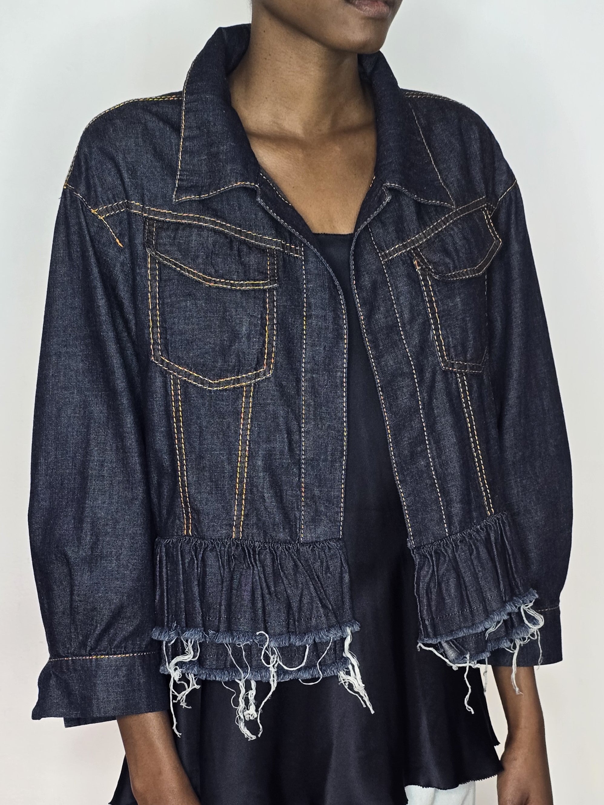 Denim Short Jacket