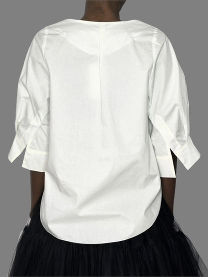 1/2 Sleeve Loose Shirt