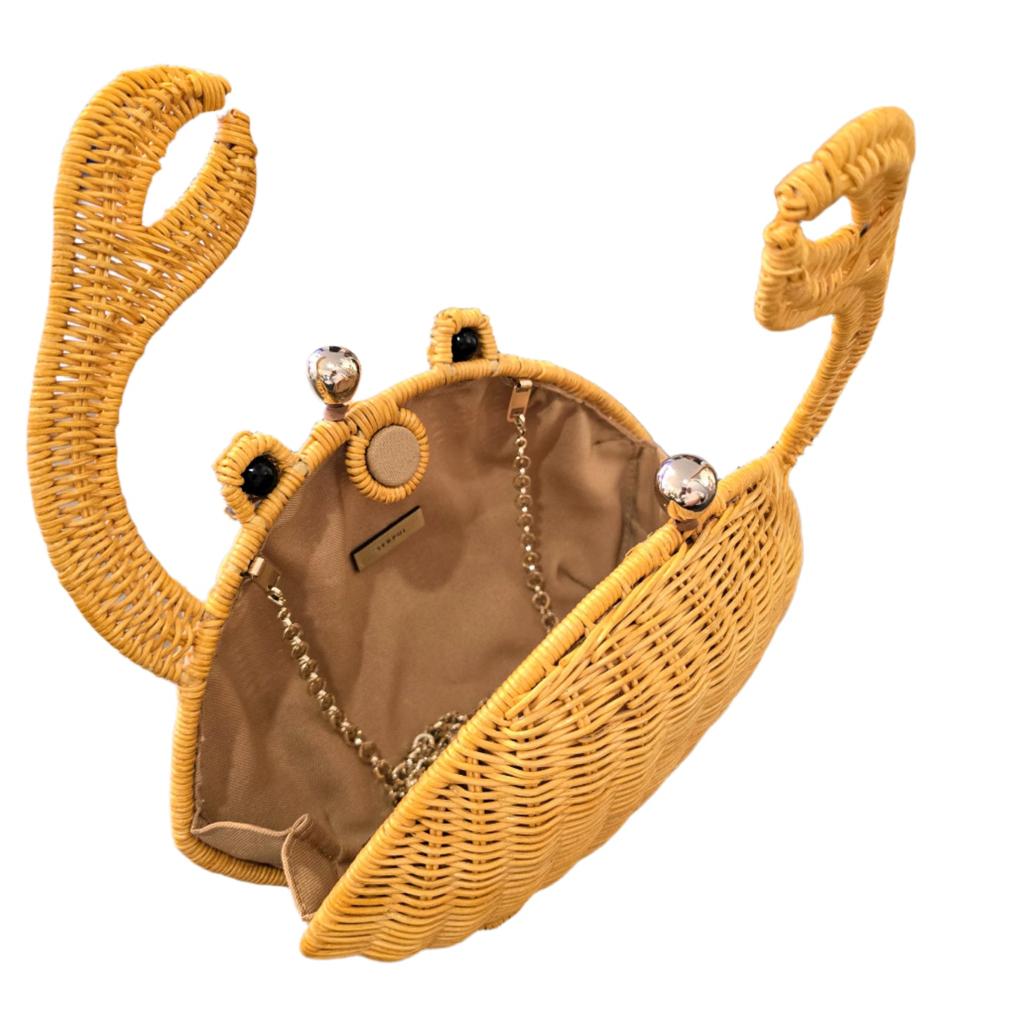 Crab Wicker Bag
