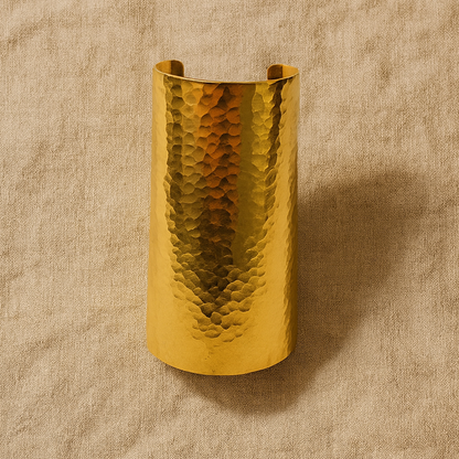 Amber Gold plated Brass Bracelet