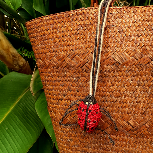 Iraca Charm Ladybug
