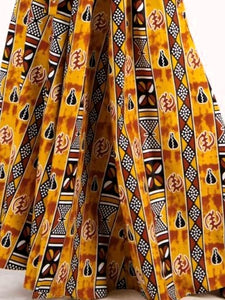 Maxi African Print skirt