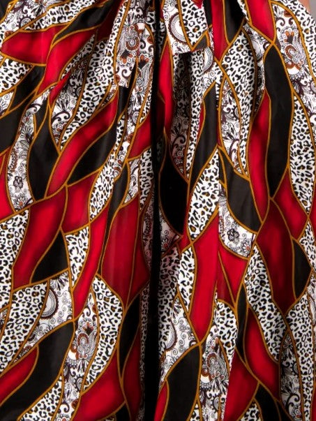 Maxi African Print skirt