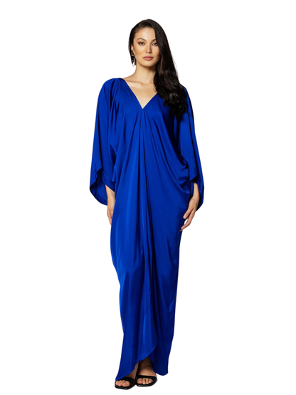  blue evening gown