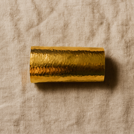 Amber Gold plated Brass Bracelet