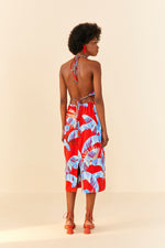 Load image into Gallery viewer, Sweet Jungle Cut Out Midi Dress
