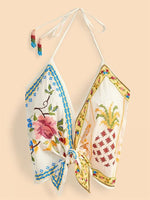 Load image into Gallery viewer, Grandma Gift Embroidered Halter Blouse
