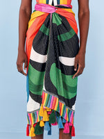 Load image into Gallery viewer, Macaw Stripes Sarong
