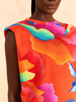 Load image into Gallery viewer, Ombre Chita T-Shirt Dress
