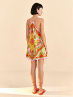 Load image into Gallery viewer, Beach Toucans Scarf Mini Dress

