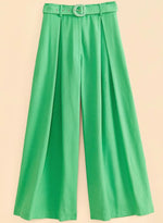 Load image into Gallery viewer, Bright Green Tailored Pants
