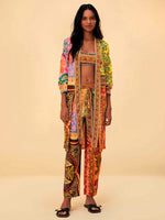 Load image into Gallery viewer, Multicolor Mixed Scarves Chemise
