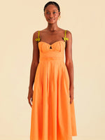 Load image into Gallery viewer, Bicolor Sleeveless Midi Dress
