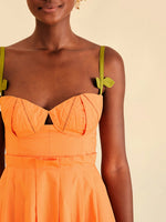 Load image into Gallery viewer, Bicolor Sleeveless Midi Dress
