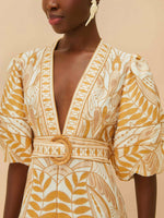 Load image into Gallery viewer, Lace Nature Mini Dress
