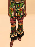 Load image into Gallery viewer, Green Coconut Tree Flow Pants
