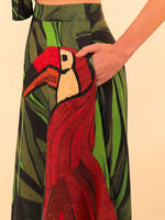 Load image into Gallery viewer, Coconut Tree Flow Embroidered Skirt
