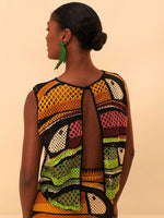 Load image into Gallery viewer, Toucan Tree Crochet Top
