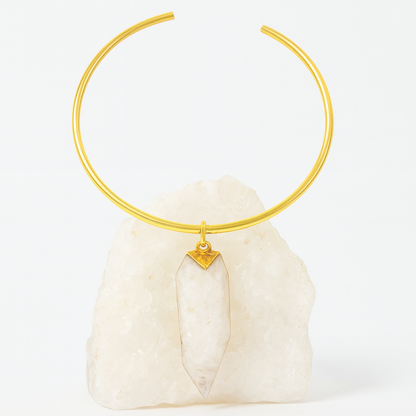 Zafa Large Quartz Choker