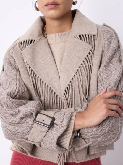 Kassia wool trench coat