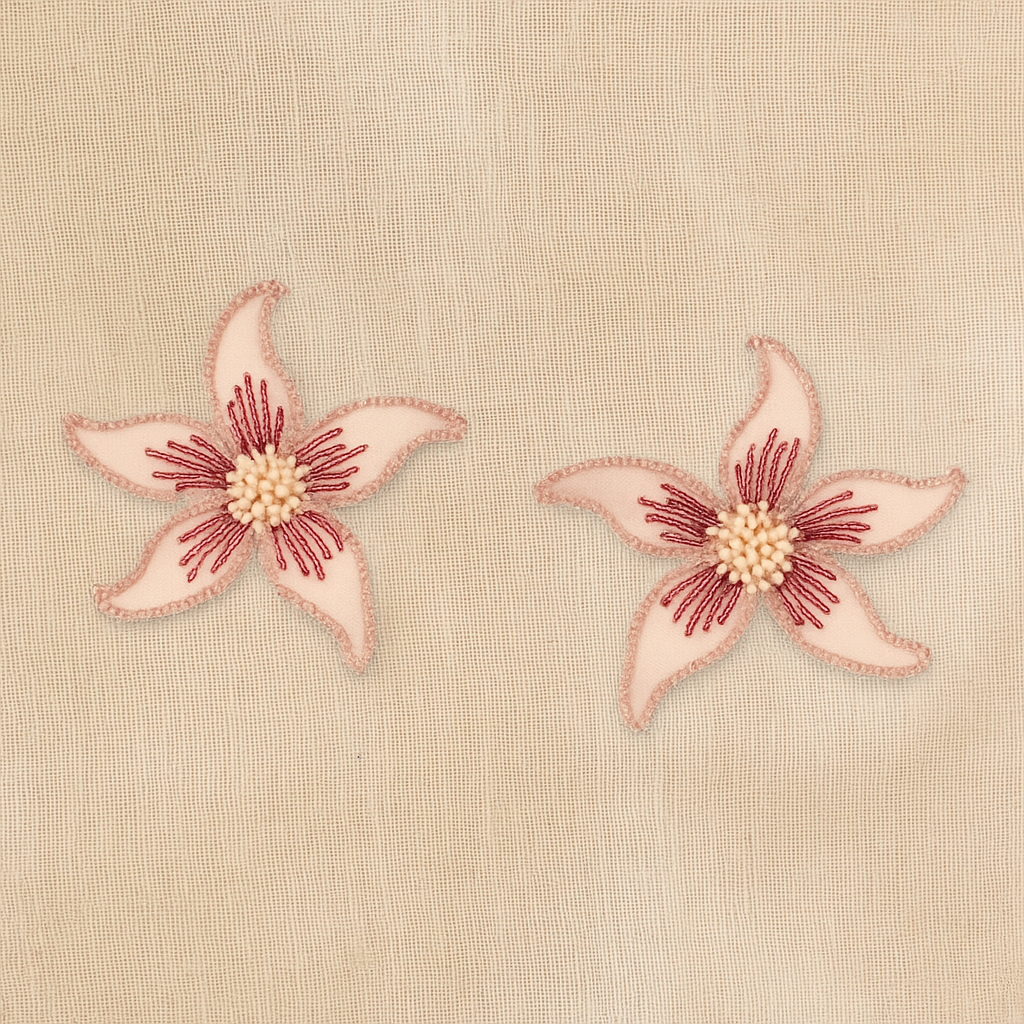 Star Flower Earrings