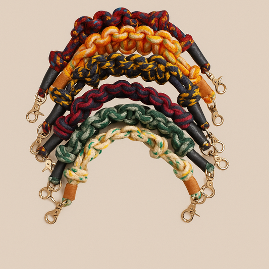 Short Macrame Bag Strap
