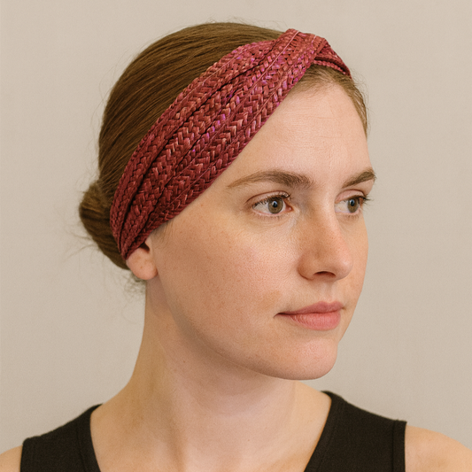 Straw headpiece
