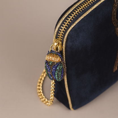 Beetle Velvet Bag