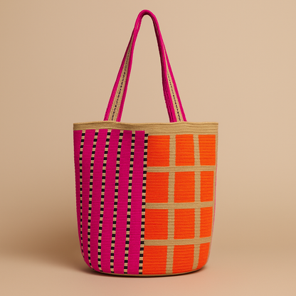 Wayuu Cala Tote Bag Goose