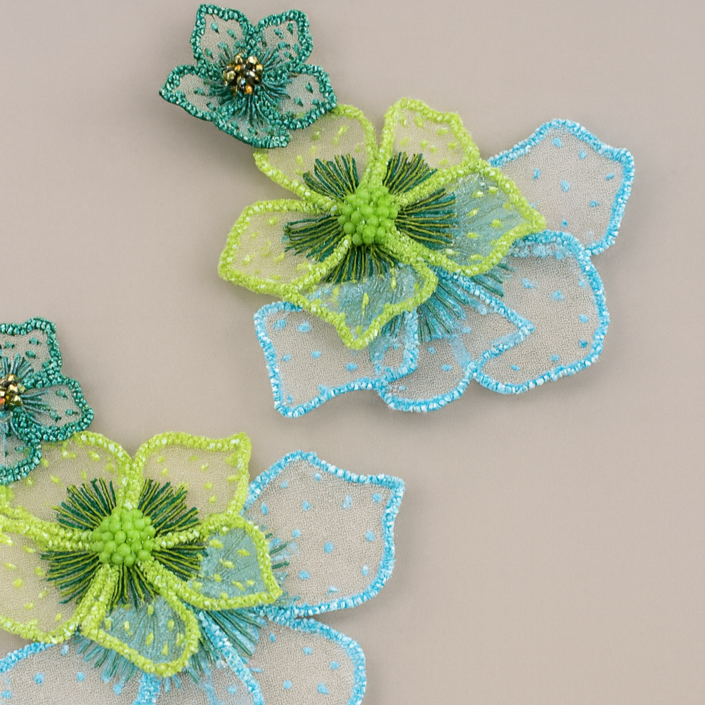 Maxi Peonie Earrings