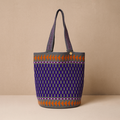 Wayuu Cala Tote Bag Anchovy