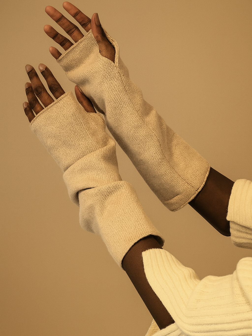 Fingerless mittens