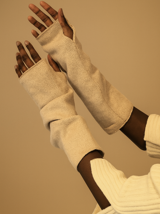 Fingerless mittens