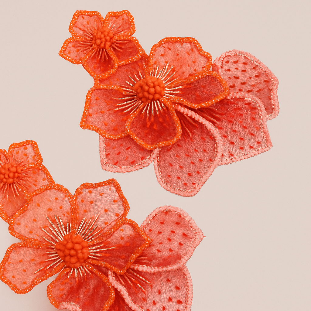 Maxi Peonie Earrings