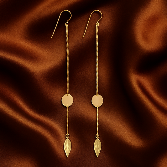 Laki Brass Earrings