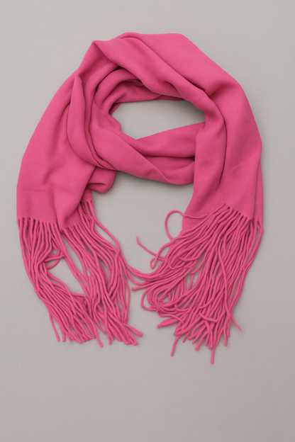 Fringes Cashmere Scarf
