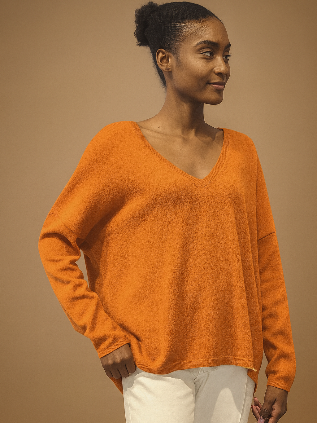 V-neck Cashmere Sweater