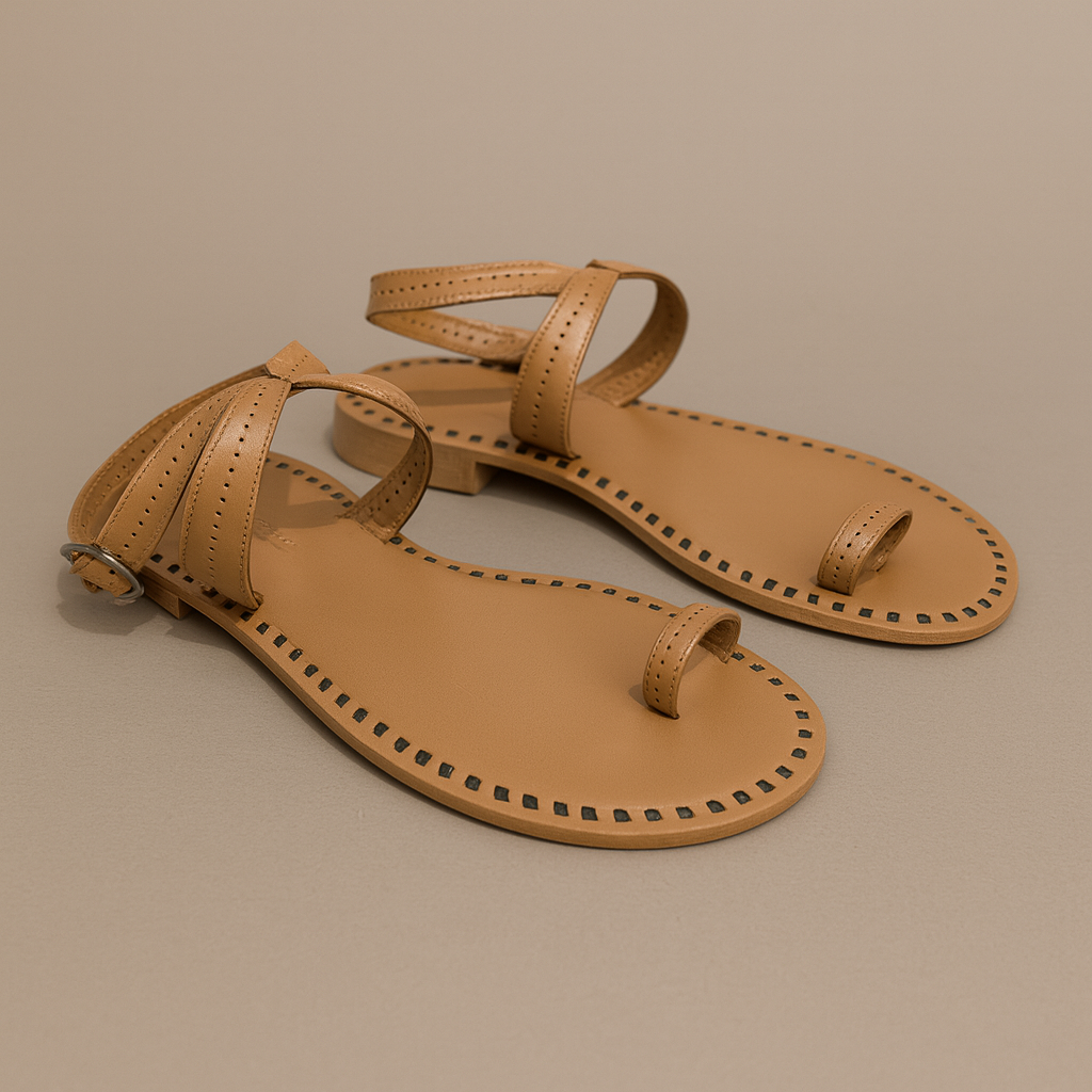 Irene Leather Sandals